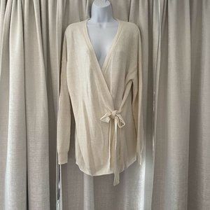 Halogen Wrap Sweater NWT